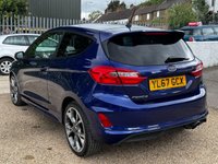 USED 2018 67 FORD FIESTA 1.0T EcoBoost ST-Line Hatchback 3dr Petrol Manual Euro 6 (s/s) (100 ps) Low Miles * Just serviced * Excellent condition * Apple Play