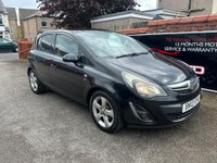 USED 2013 13 VAUXHALL CORSA 1.2 16V SXi Hatchback 5dr Petrol Manual Euro 5 (A/C) (85 ps) Air Conditioning, Alloy Wheels