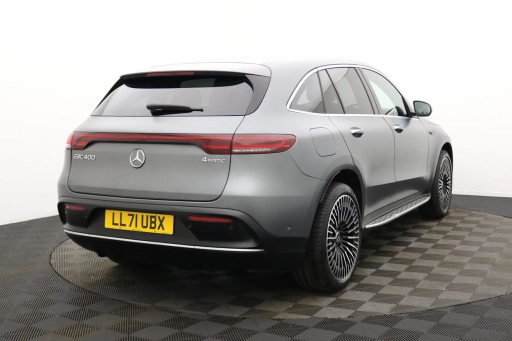 USED 2021 71 MERCEDES-BENZ EQC EQC 400 80kWh AMG Line (Premium Plus) SUV 5dr Electric Auto 4MATIC (408 ps) 4x4, Sun Roof, Camera