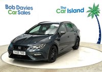 USED 2020 20 SEAT LEON 1.5 TSI EVO FR Black Edition Estate 5dr Petrol Manual Euro 6 (s/s) (130 ps) Gorgeous Low Mileage FR with SATNAV, CARPLAY, Heated Seats, Parking Camera, Full Parking Sensors, Full Service History, 34000 Miles, 18" Alloys & Privacy Glass