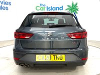 USED 2020 20 SEAT LEON 1.5 TSI EVO FR Black Edition Estate 5dr Petrol Manual Euro 6 (s/s) (130 ps) Gorgeous Low Mileage FR with SATNAV, CARPLAY, Heated Seats, Parking Camera, Full Parking Sensors, Full Service History, 34000 Miles, 18" Alloys & Privacy Glass