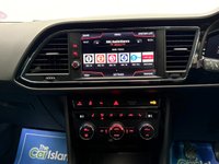 USED 2020 20 SEAT LEON 1.5 TSI EVO FR Black Edition Estate 5dr Petrol Manual Euro 6 (s/s) (130 ps) Gorgeous Low Mileage FR with SATNAV, CARPLAY, Heated Seats, Parking Camera, Full Parking Sensors, Full Service History, 34000 Miles, 18" Alloys & Privacy Glass