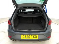 USED 2020 20 SEAT LEON 1.5 TSI EVO FR Black Edition Estate 5dr Petrol Manual Euro 6 (s/s) (130 ps) Gorgeous Low Mileage FR with SATNAV, CARPLAY, Heated Seats, Parking Camera, Full Parking Sensors, Full Service History, 34000 Miles, 18" Alloys & Privacy Glass