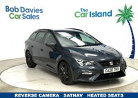 USED 2020 20 SEAT LEON 1.5 TSI EVO FR Black Edition Estate 5dr Petrol Manual Euro 6 (s/s) (130 ps) Gorgeous Low Mileage FR with SATNAV, CARPLAY, Heated Seats, Parking Camera, Full Parking Sensors, Full Service History, 34000 Miles, 18" Alloys & Privacy Glass