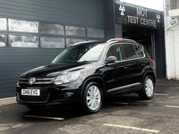 USED 2016 16 VOLKSWAGEN TIGUAN 2.0 TDI BlueMotion Tech Match Edition SUV 5dr Diesel Manual 2WD Euro 6 (s/s) (150 ps) ***CAMERA+NAV+CRUISE+PARKAID+FSH*** (Camera,Nav,Cruise,ParkAid,FSH,55K,MOT,ULEZ!)