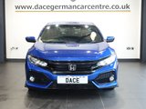 USED 2017 17 HONDA CIVIC 1.5 VTEC Turbo Sport Hatchback 5dr Petrol CVT Euro 6 (s/s) (182 ps) COMES WITH A COMPREHENSIVE HONDA MAIN DEALER SERVICE HISTORY + SATELLITE NAVIGATION + APPLE CARPLAY / ANDROID AUTO + REAR VIEW CAMERA + BLUETOOTH PHONE AND MEDIA CONNECTIVITY + APPS CONTROL + IN CAR ENTERTAINMENT WITH TOUCH SCREEN MEDIA DISPLAY + AUTOMATIC LED HEADLIGHTS + DAB DIGITAL RADIO + DUAL ZONE CLIMATE CONTROL + AIR CONDITIONING + ECO STOP/START SYSTEM + SELECTABLE DRIVING MODES + FRONT AND REAR PARKING SENSORS + 17 INCH ALLOY WHEELS + AUTOMATIC WIPERS WITH RAIN SENSOR