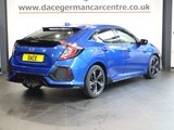 USED 2017 17 HONDA CIVIC 1.5 VTEC Turbo Sport Hatchback 5dr Petrol CVT Euro 6 (s/s) (182 ps) COMES WITH A COMPREHENSIVE HONDA MAIN DEALER SERVICE HISTORY + SATELLITE NAVIGATION + APPLE CARPLAY / ANDROID AUTO + REAR VIEW CAMERA + BLUETOOTH PHONE AND MEDIA CONNECTIVITY + APPS CONTROL + IN CAR ENTERTAINMENT WITH TOUCH SCREEN MEDIA DISPLAY + AUTOMATIC LED HEADLIGHTS + DAB DIGITAL RADIO + DUAL ZONE CLIMATE CONTROL + AIR CONDITIONING + ECO STOP/START SYSTEM + SELECTABLE DRIVING MODES + FRONT AND REAR PARKING SENSORS + 17 INCH ALLOY WHEELS + AUTOMATIC WIPERS WITH RAIN SENSOR