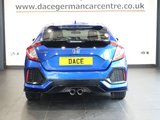 USED 2017 17 HONDA CIVIC 1.5 VTEC Turbo Sport Hatchback 5dr Petrol CVT Euro 6 (s/s) (182 ps) COMES WITH A COMPREHENSIVE HONDA MAIN DEALER SERVICE HISTORY + SATELLITE NAVIGATION + APPLE CARPLAY / ANDROID AUTO + REAR VIEW CAMERA + BLUETOOTH PHONE AND MEDIA CONNECTIVITY + APPS CONTROL + IN CAR ENTERTAINMENT WITH TOUCH SCREEN MEDIA DISPLAY + AUTOMATIC LED HEADLIGHTS + DAB DIGITAL RADIO + DUAL ZONE CLIMATE CONTROL + AIR CONDITIONING + ECO STOP/START SYSTEM + SELECTABLE DRIVING MODES + FRONT AND REAR PARKING SENSORS + 17 INCH ALLOY WHEELS + AUTOMATIC WIPERS WITH RAIN SENSOR