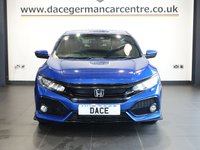 USED 2017 17 HONDA CIVIC 1.5 VTEC Turbo Sport Hatchback 5dr Petrol CVT Euro 6 (s/s) (182 ps) COMES WITH A COMPREHENSIVE HONDA MAIN DEALER SERVICE HISTORY + SATELLITE NAVIGATION + APPLE CARPLAY / ANDROID AUTO + REAR VIEW CAMERA + BLUETOOTH PHONE AND MEDIA CONNECTIVITY + APPS CONTROL + IN CAR ENTERTAINMENT WITH TOUCH SCREEN MEDIA DISPLAY + AUTOMATIC LED HEADLIGHTS + DAB DIGITAL RADIO + DUAL ZONE CLIMATE CONTROL + AIR CONDITIONING + ECO STOP/START SYSTEM + SELECTABLE DRIVING MODES + FRONT AND REAR PARKING SENSORS + 17 INCH ALLOY WHEELS + AUTOMATIC WIPERS WITH RAIN SENSOR