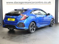 USED 2017 17 HONDA CIVIC 1.5 VTEC Turbo Sport Hatchback 5dr Petrol CVT Euro 6 (s/s) (182 ps) COMES WITH A COMPREHENSIVE HONDA MAIN DEALER SERVICE HISTORY + SATELLITE NAVIGATION + APPLE CARPLAY / ANDROID AUTO + REAR VIEW CAMERA + BLUETOOTH PHONE AND MEDIA CONNECTIVITY + APPS CONTROL + IN CAR ENTERTAINMENT WITH TOUCH SCREEN MEDIA DISPLAY + AUTOMATIC LED HEADLIGHTS + DAB DIGITAL RADIO + DUAL ZONE CLIMATE CONTROL + AIR CONDITIONING + ECO STOP/START SYSTEM + SELECTABLE DRIVING MODES + FRONT AND REAR PARKING SENSORS + 17 INCH ALLOY WHEELS + AUTOMATIC WIPERS WITH RAIN SENSOR