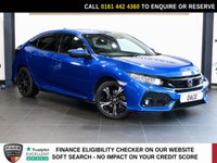 USED 2017 17 HONDA CIVIC 1.5 VTEC Turbo Sport Hatchback 5dr Petrol CVT Euro 6 (s/s) (182 ps) COMES WITH A FULL HONDA MAIN DEALER SERVICE HISTORY + SATELLITE NAVIGATION + APPLE CARPLAY / ANDROID AUTO + REAR VIEW CAMERA + BLUETOOTH PHONE AND MEDIA CONNECTIVITY + APPS CONTROL + IN CAR ENTERTAINMENT WITH TOUCH SCREEN MEDIA DISPLAY + AUTOMATIC LED HEADLIGHTS + DAB DIGITAL RADIO + DUAL ZONE CLIMATE CONTROL + AIR CONDITIONING + ECO STOP/START SYSTEM + SELECTABLE DRIVING MODES + FRONT AND REAR PARKING SENSORS + 17 INCH ALLOY WHEELS + AUTOMATIC WIPERS WITH RAIN SENSOR