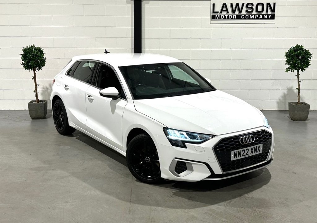 USED 2022 22 AUDI A3 1.0 TFSI 30 Sport Sportback 5dr Petrol Manual Euro 6 (s/s) (110 ps) 