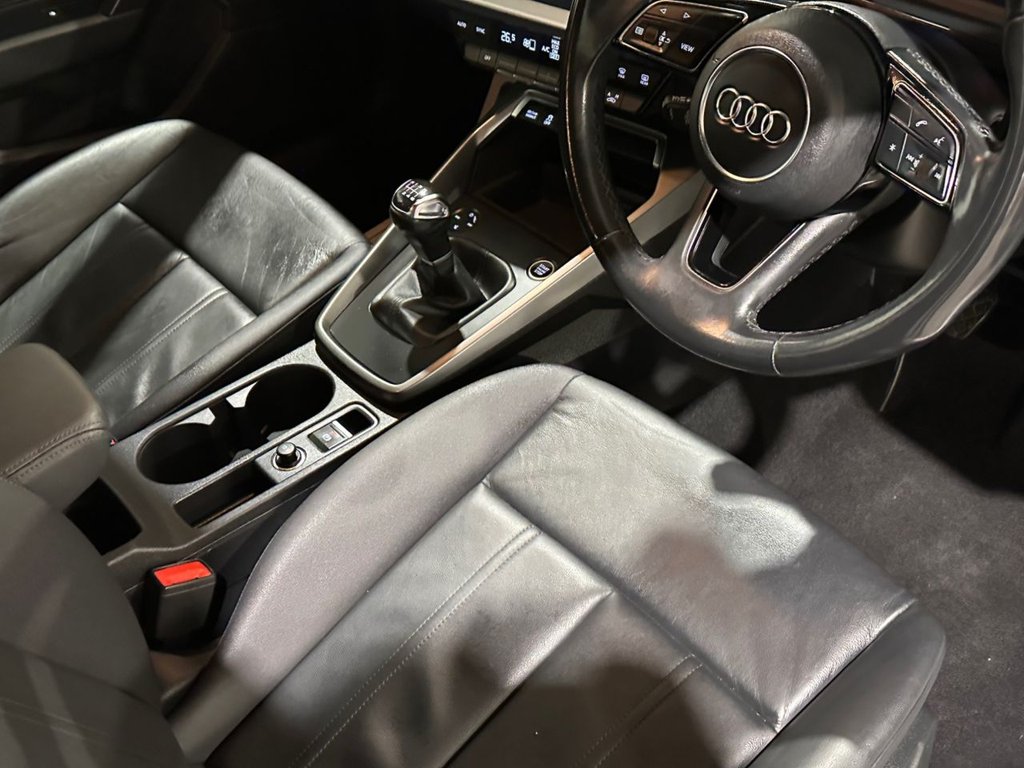 USED 2022 22 AUDI A3 1.0 TFSI 30 Sport Sportback 5dr Petrol Manual Euro 6 (s/s) (110 ps) 