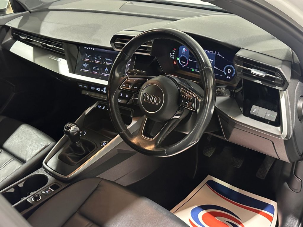 USED 2022 22 AUDI A3 1.0 TFSI 30 Sport Sportback 5dr Petrol Manual Euro 6 (s/s) (110 ps) 