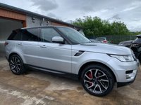 USED 2015 15 LAND ROVER RANGE ROVER SPORT 3.0 SD V6 HSE SUV 5dr Diesel Auto 4WD Euro 5 (s/s) (306 ps) fsh cam belt service just done fsh cam belt service just done new brakes allround new tyres recently fitted immaculate condition throughout