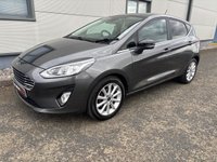 USED 2017 67 FORD FIESTA 1.0T EcoBoost Titanium Hatchback 5dr Petrol Manual Euro 6 (s/s) (125 ps) TOUCHSCREEN DISPLAY