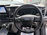 USED 2021 71 FORD TRANSIT CUSTOM Silver 2.0 280 EcoBlue Limited van, 49,800 miles, Euro 6, 6-Speed manual, A/C, Alloys, touchscreen, front & rear sensors. Plus VAT @ 20%! This 2021 Ford Transit Custom offers exceptional value with its remarkably low mileage of just 49,800 miles, especially for a vehicle of its age, and has been meticulously maintained by a single owner.  This 2.0 280 EcoBlue Limited L1 H1 Euro 6 (s/s) 5dr model, a 280 Limited variant with the desirable Limited trim, is powered by an efficient 2.0 litre diesel engine meeting Euro 6 emissions standards.  It comes equipped with the ICE Feature Pack 21, which includes Bluetooth connectivity, and Seat