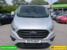 USED 2021 71 FORD TRANSIT CUSTOM Silver 2.0 280 EcoBlue Limited van, 49,800 miles, Euro 6, 6-Speed manual, A/C, Alloys, touchscreen, front & rear sensors. Plus VAT @ 20%! This 2021 Ford Transit Custom offers exceptional value with its remarkably low mileage of just 49,800 miles, especially for a vehicle of its age, and has been meticulously maintained by a single owner.  This 2.0 280 EcoBlue Limited L1 H1 Euro 6 (s/s) 5dr model, a 280 Limited variant with the desirable Limited trim, is powered by an efficient 2.0 litre diesel engine meeting Euro 6 emissions standards.  It comes equipped with the ICE Feature Pack 21, which includes Bluetooth connectivity, and Seat