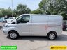 USED 2021 71 FORD TRANSIT CUSTOM Silver 2.0 280 EcoBlue Limited van, 49,800 miles, Euro 6, 6-Speed manual, A/C, Alloys, touchscreen, front & rear sensors. Plus VAT @ 20%! This 2021 Ford Transit Custom offers exceptional value with its remarkably low mileage of just 49,800 miles, especially for a vehicle of its age, and has been meticulously maintained by a single owner.  This 2.0 280 EcoBlue Limited L1 H1 Euro 6 (s/s) 5dr model, a 280 Limited variant with the desirable Limited trim, is powered by an efficient 2.0 litre diesel engine meeting Euro 6 emissions standards.  It comes equipped with the ICE Feature Pack 21, which includes Bluetooth connectivity, and Seat