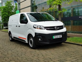2022 VAUXHALL Vivaro Electric 3100 75kWh Dynamic Panel Van 6dr Electric Auto L1 H1 (7.4kW Charger) (136 ps) &pound;12497.00