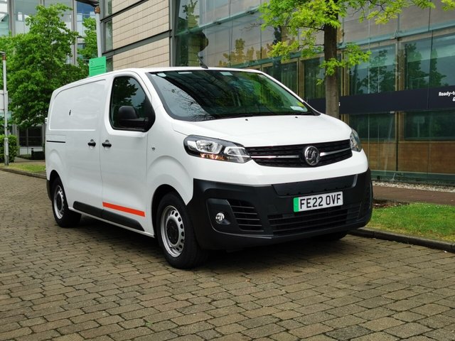 View our Vauxhall Vivaro Electric 3100 75kWh Dynamic Panel Van 6dr Electric Auto L1 H1 (7.4kW Charger) (136 ps)