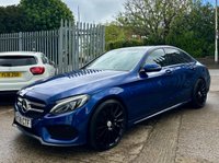 USED 2018 18 MERCEDES-BENZ C-CLASS 2.1 C220d AMG Line Saloon 4dr Diesel G-Tronic+ Euro 6 (s/s) (170 ps) 
