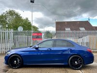 USED 2018 18 MERCEDES-BENZ C-CLASS 2.1 C220d AMG Line Saloon 4dr Diesel G-Tronic+ Euro 6 (s/s) (170 ps) 