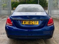 USED 2018 18 MERCEDES-BENZ C-CLASS 2.1 C220d AMG Line Saloon 4dr Diesel G-Tronic+ Euro 6 (s/s) (170 ps) 