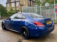 USED 2018 18 MERCEDES-BENZ C-CLASS 2.1 C220d AMG Line Saloon 4dr Diesel G-Tronic+ Euro 6 (s/s) (170 ps) 