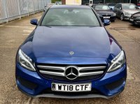 USED 2018 18 MERCEDES-BENZ C-CLASS 2.1 C220d AMG Line Saloon 4dr Diesel G-Tronic+ Euro 6 (s/s) (170 ps) 