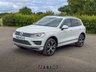 USED 2017 66 VOLKSWAGEN TOUAREG 3.0 TDI V6 BlueMotion Tech R-Line SUV 5dr Diesel Tiptronic 4WD Euro 6 (s/s) (262 ps) PANORAMIC SUNROOF, AUTOMATIC, SAT NAV, LEATHER