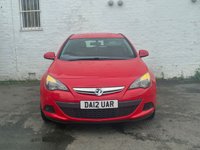 USED 2012 12 VAUXHALL ASTRA GTC 1.4T Sport Coupe 3dr Petrol Manual Euro 5 (s/s) (140 ps) THIS SPORTY COUPE COMES WITH 2 KEYS,AIR CON,ALLOYS AND MORE