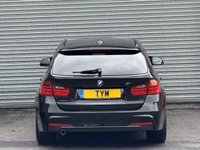 USED 2014 14 BMW 3 SERIES 2.0 320d M Sport Touring 5dr Diesel Auto xDrive Euro 5 (s/s) (184 ps) BLACK+CLEANEXAMPLE+LOADED