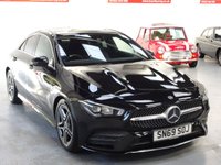 USED 2019 69 MERCEDES-BENZ CLA 1.3 CLA180 AMG Line Coupe 4dr Petrol 7G-DCT Euro 6 (s/s) (136 ps) SAT NAV-HTD LEATHER-CAMERA