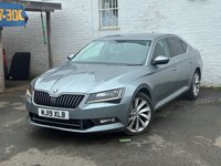 USED 2019 19 SKODA SUPERB 2.0 TDI SE L Executive Hatchback 5dr Diesel DSG Euro 6 (s/s) (190 ps) THIS AUTOMATIC EXECUTIVE HATCHBACK IS A LOVELY CAR, COMES WITH AN MOT UNTIL MAY 2027, COMPREHENSIVE SERVICE HISTORY, 2 KEYS, SATNAV 'DSG GEARBOX AND MUCH MORE