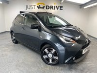 USED 2017 17 TOYOTA AYGO 1.0 VVT-i x-clusiv3 Hatchback 5dr Petrol Manual Euro 6 (68 ps) LOW MILES, PAN ROOF, PARKING CAMERA!!!