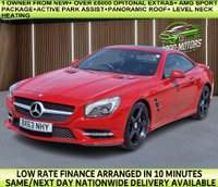 USED 2013 63 MERCEDES-BENZ SL 3.5 SL350 AMG Sport Convertible 2dr Petrol G-Tronic Euro 5 (s/s) (306 ps) +++OVER &pound;5000 OPTIONAL EXTRAS+++