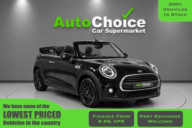 View our MINI Convertible range