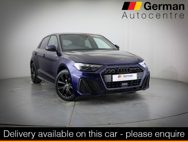 View our Audi A1 1.0 TFSI 25 S line Sportback 5dr Petrol S Tronic Euro 6 (s/s) (95 ps)