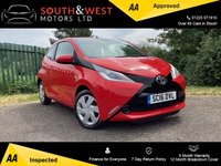 USED 2016 16 TOYOTA AYGO 1.0 VVT-i x-play Hatchback 3dr Petrol Manual Euro 6 (68 ps) 