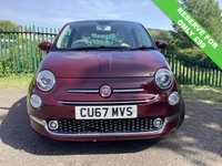 USED 2017 67 FIAT 500 1.2 Lounge Hatchback 3dr Petrol Manual Euro 6 (s/s) (69 bhp) 