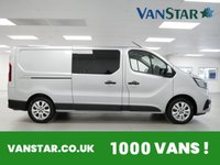 USED 2023 23 RENAULT TRAFIC 30 2.0 BLUEDCI 150 BHP LL LONG SPORT 6 SEATER CREWCAB 6 SEATER | 150 BHP | SAT NAV | LL LONG