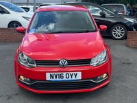 USED 2016 16 VOLKSWAGEN POLO 1.0 BlueMotion Tech Match Hatchback 3dr Petrol Manual Euro 6 (s/s) (60 ps) 