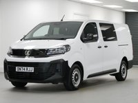 USED 2024 74 VAUXHALL VIVARO 2.0 TURBO D 145 BHP XL LONG PRIME CREWCAB 6 SEATER  6 SEATER | AIR CON | CARPLAY MEDIA