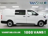 USED 2024 74 VAUXHALL VIVARO 2.0 TURBO D 145 BHP XL LONG PRIME CREWCAB 6 SEATER  6 SEATER | AIR CON | CARPLAY MEDIA