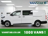 USED 2024 74 VAUXHALL VIVARO 2.0 TURBO D 145 BHP XL LONG PRIME CREWCAB 6 SEATER  6 SEATER | AIR CON | CARPLAY MEDIA