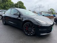 USED 2022 72 TESLA Model 3 (Dual Motor) Performance Saloon 4dr Electric Auto 4WDE (Performance Upgrade) (449 bhp) 