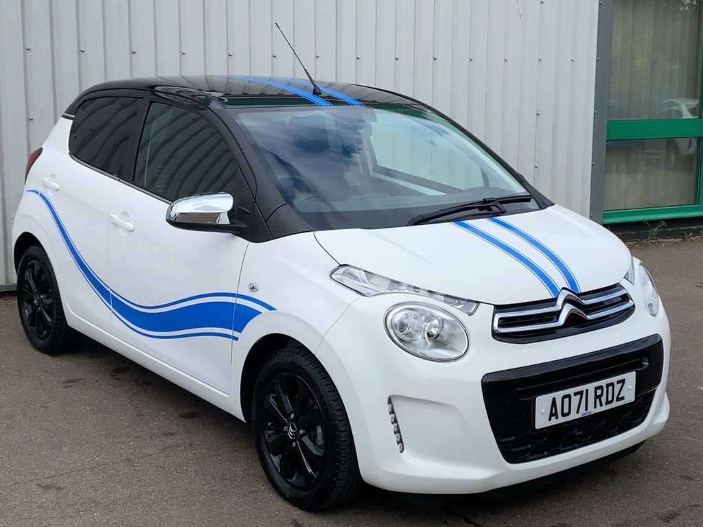 USED 2021 71 CITROEN C1 1.0 VTi Shine Hatchback 5dr Petrol Manual Euro 6 (s/s) (72 ps) CAMERA+CARPLAY+15" ALLOYS+FSH