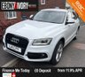USED 2015 15 AUDI Q5 2.0 TDI S line Plus SUV 5dr Diesel S Tronic quattro Euro 5 (s/s) (177 ps) 1 PREVIOUS KEEPER, GOOD SERVICE HISTORY, FRESH SERVICE + 12M MOT