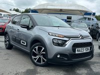 USED 2023 23 CITROEN C3 1.5 Eco Turbo Diesel (Blue HDI), Shine Plus, 5 Door, Hatchback, Manual, Euro 6. FULL 12 MONTH MOT WITH EVERY CAR